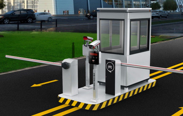 Système intelligent automatisé de stationnement de Lpr, approbation 0 de la CE de système de porte de barrière de stationnement