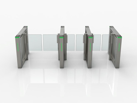 La porte IP54 de tourniquet de la sécurité SUS304 enferment l'estimation avec le lecteur de cartes