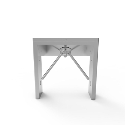 porte acrylique de tourniquet de trépied d'acier inoxydable de bras de 10mm pour le supermarché